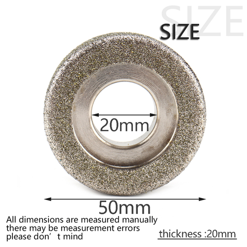 5Pc 50mm 2" Diamond Grinding Wheel Circle Grinder Sharpener Angle Cutting Discs