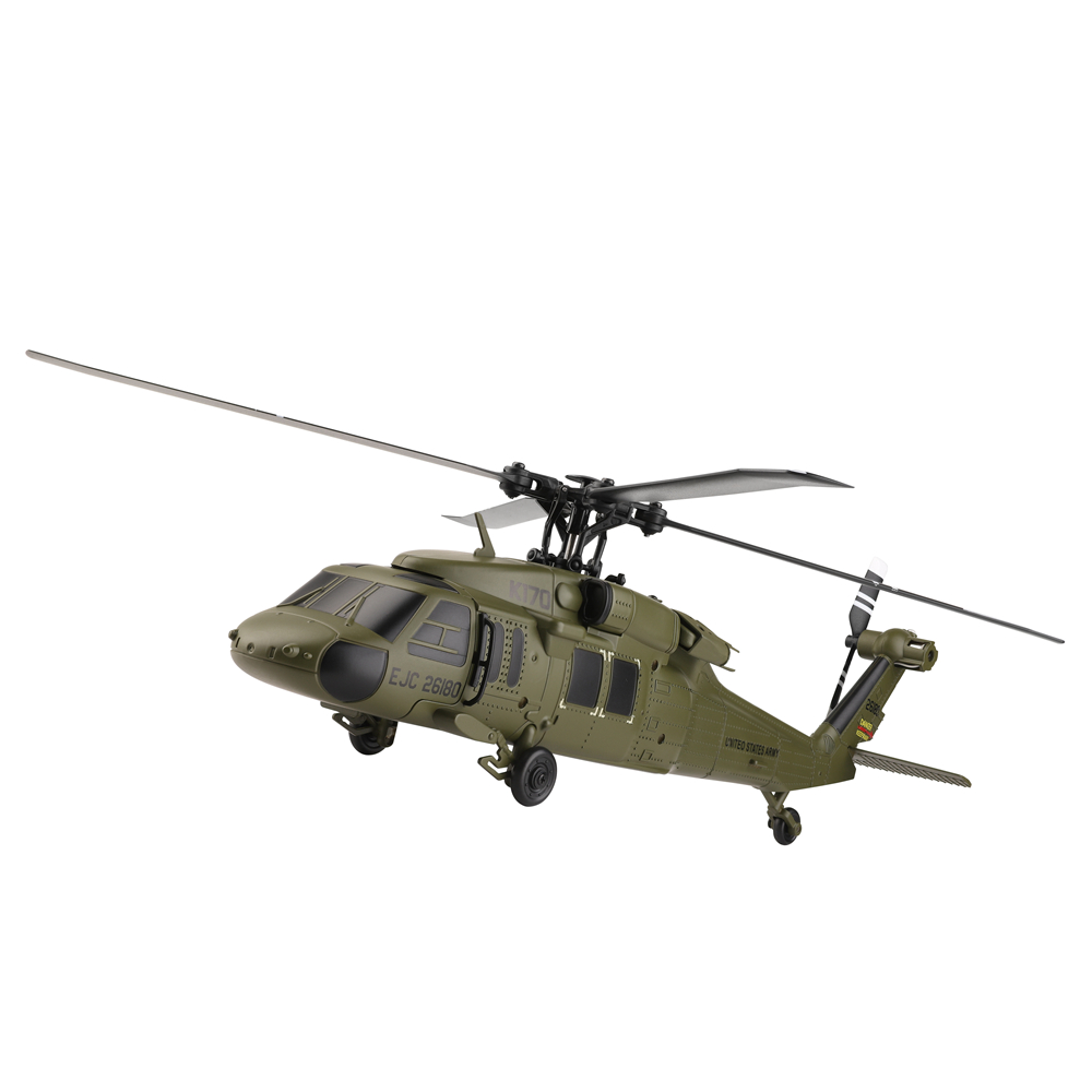 Wltoys K170 UH-60L Black Hawk 4CH 6-Axis Gyro Aircraft RC RTF