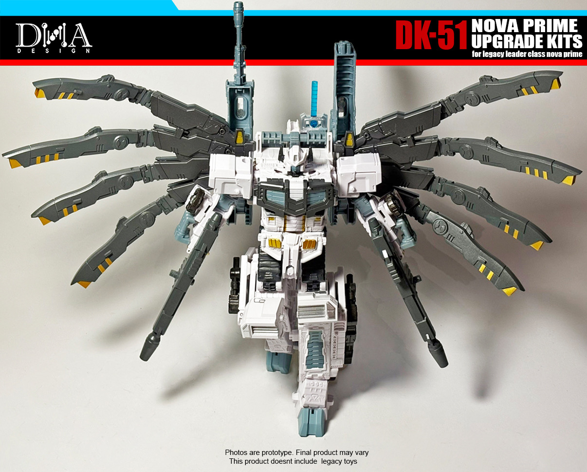 For Legacy Leader Class Nova Prime Upgrade Kit DNA DK-51 WITH