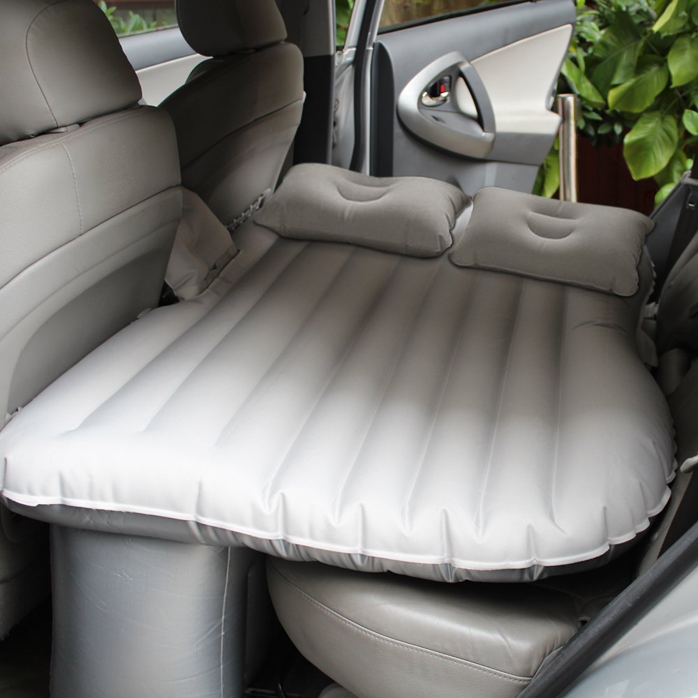 Car Air Bed Travel Inflatable Mattress Back Seat Cushion Camping Bk