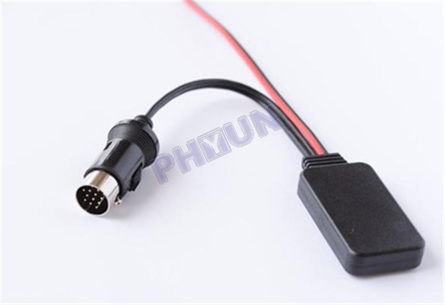 For 13-pin Kenwood CD Stereo Bluetooth Module Adapter Audio Aux