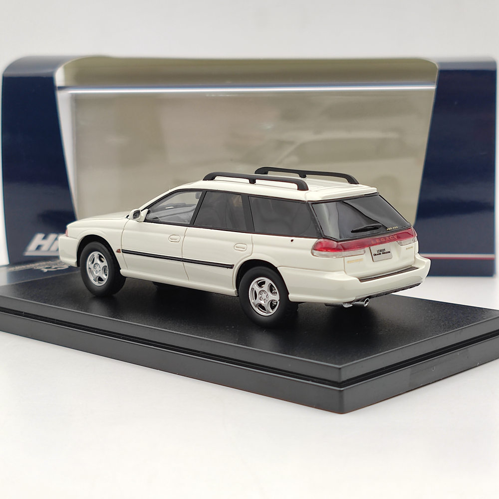 Hi-Story 1/43 Subaru Legacy Grand Wagon 1996 White HS324WH Resin