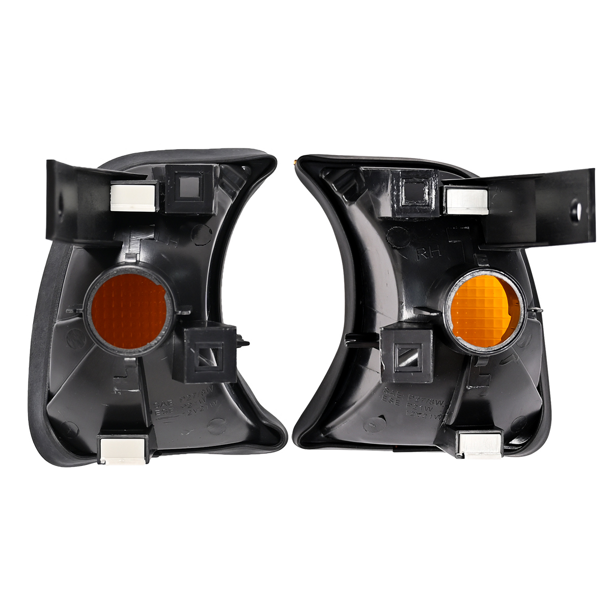 1 Pair For BMW 5-Series E34 1989-1995 Amber Corner Lights Turn