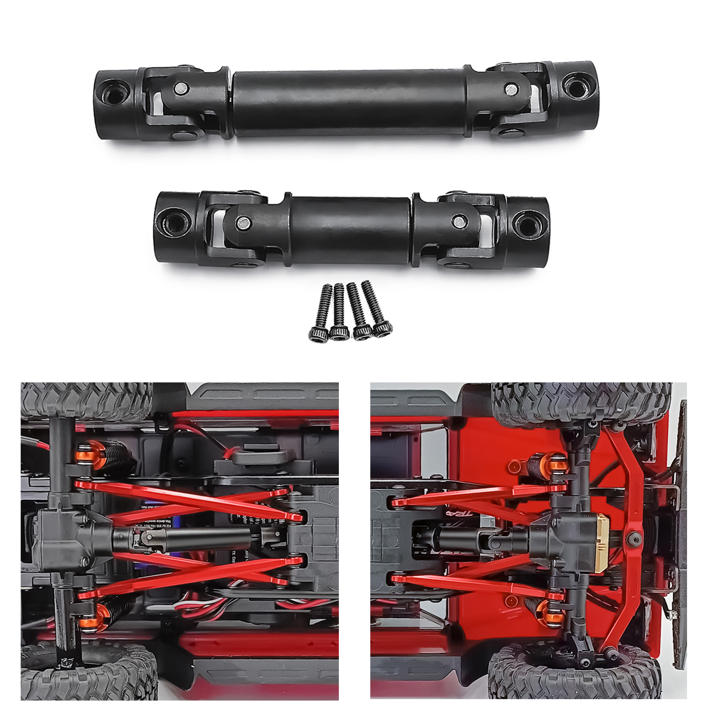 Steel Center Drive Shafts Driveshaft for 1/18 Traxxas TRX-4M RC