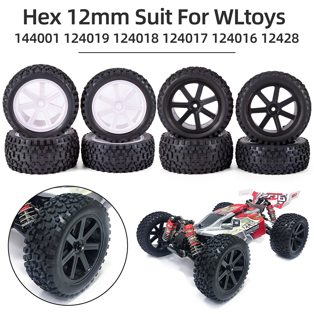 Amazon | 4 個大型タイヤ拡幅タイヤホイール Wltoys 144001