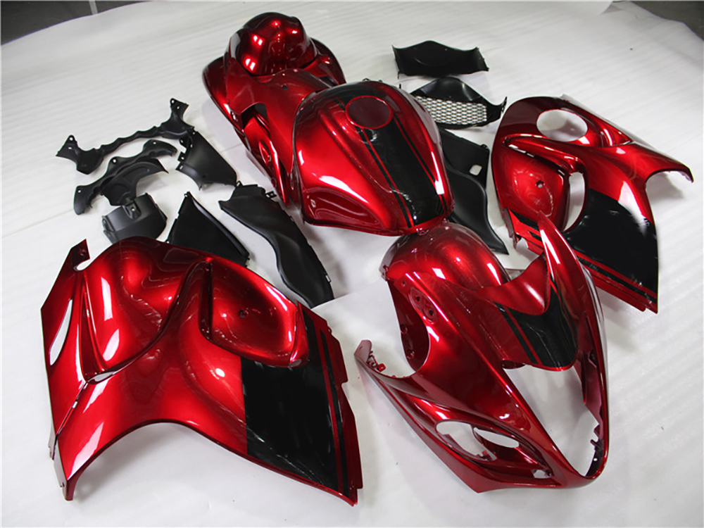 GL Injection Red Black Fairing for 2008-2020 Gen2 Hayabusa