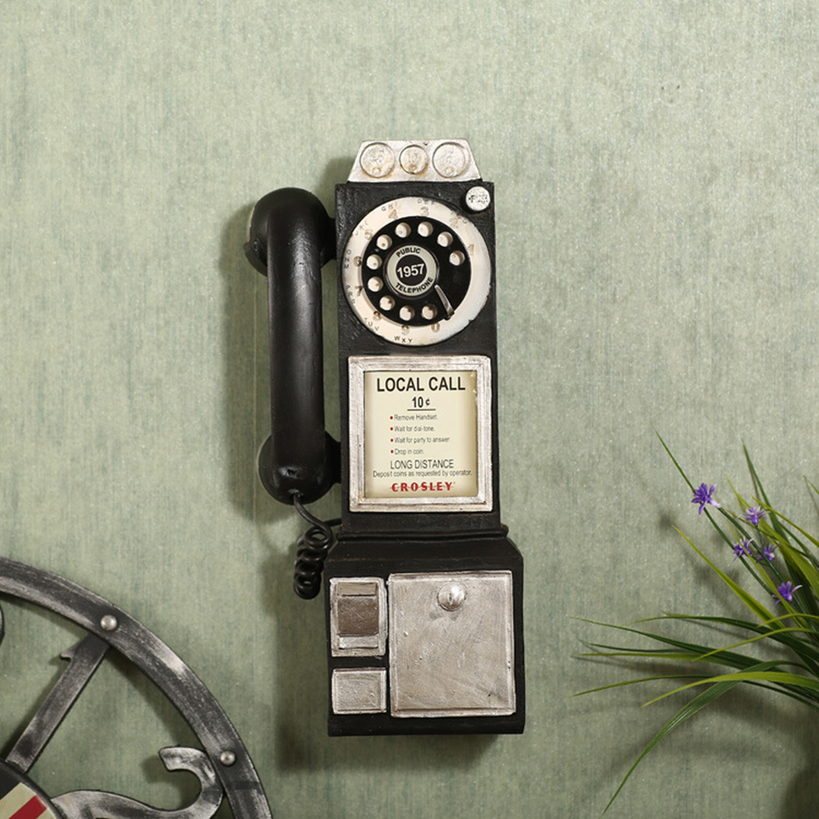 Vintage Telephone Model - Perfect Home Decor Ornament