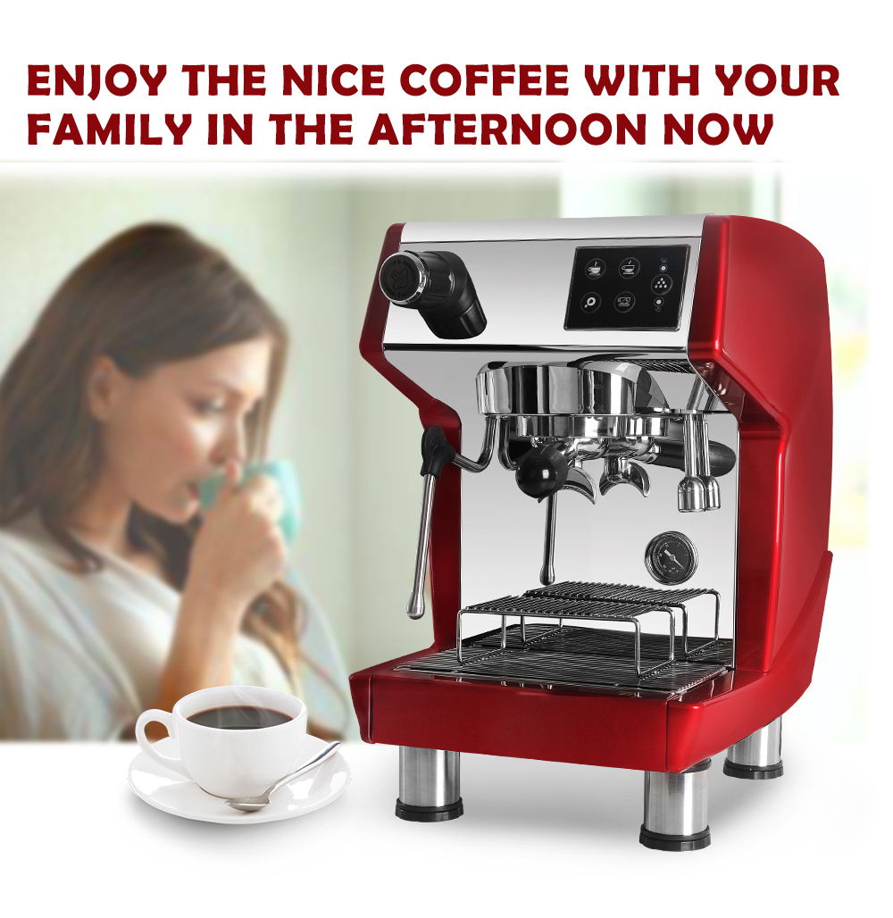 CRM3200D Professional Commercial coffee machine 15Bar professional Italian  coffee making machine 1.7L Espresso coffee maker 220v