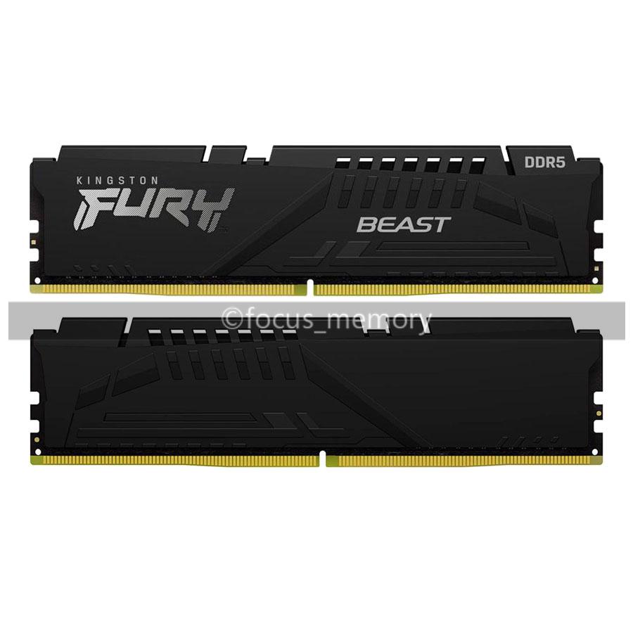 Fury Beast Ram DDR5 8GB/16GB/32GB 4800 5200 5600 MHz DIMM Desktop