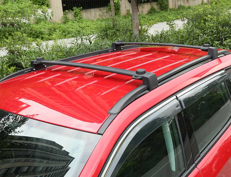 Fit For Jeep Compass 2017-2020 Red Aluminum Alloy Top Roof Cargo Rack Cross Bars | eBay 2017 Jeep Compass Roof Rack Cross Bars