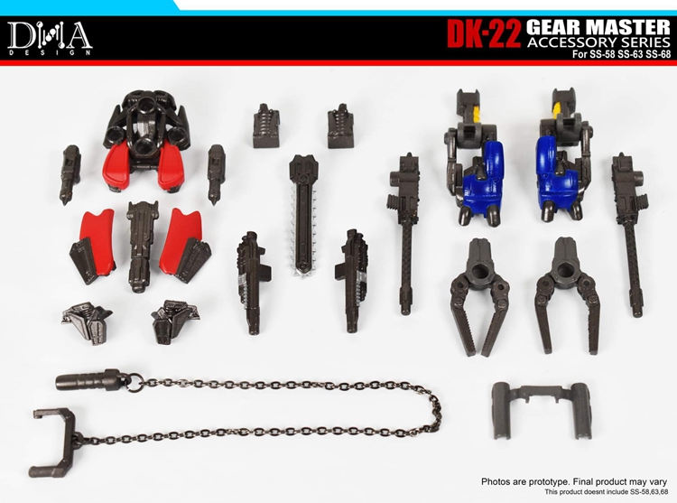 DNA DK-22 Upgrade Kits For SS-63 Topspin SS-58 Roadbuster SS