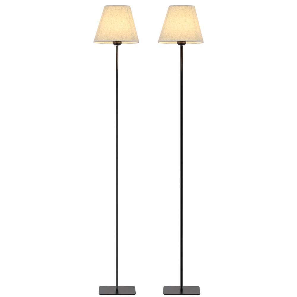 Haitral Set Of 2 Standing Floor Lamps Modern High Floor