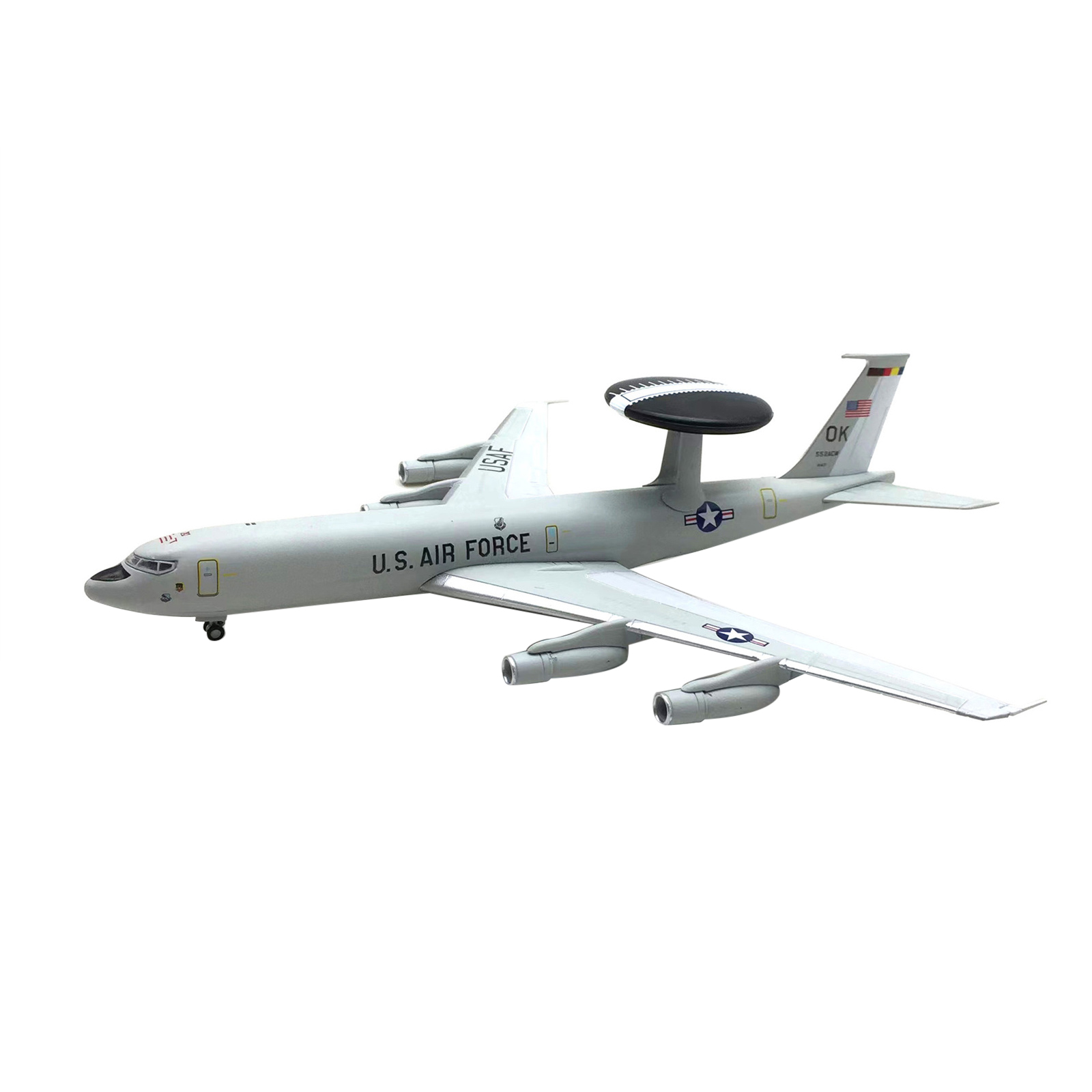 1/200 Scale US E-3 E3 Sentry AWACS Aircraft Model Plane Souvenir