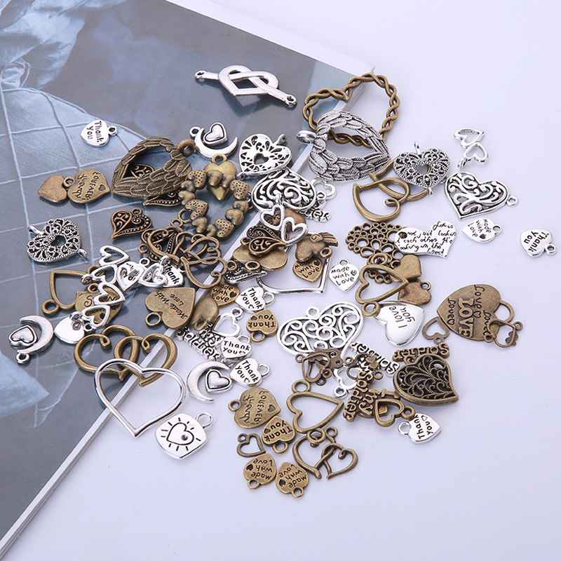 20pcs Mix Vintage Owl Pendants Necklace Bead Jewelry Ethnic Style Craft Make DIY