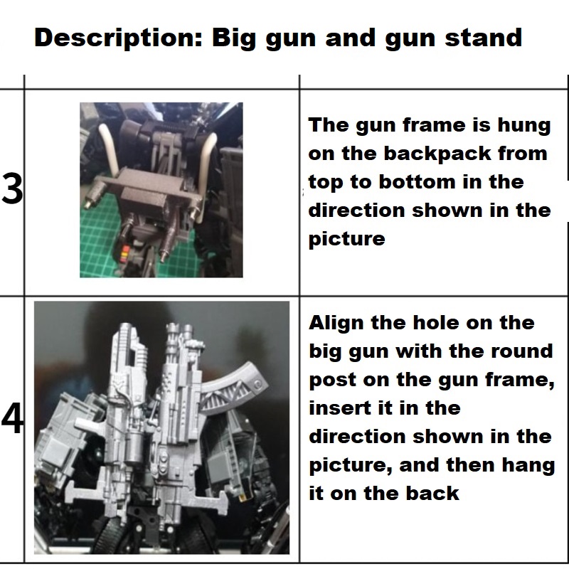 3D Zum Selbermachen Schulter Waffe Upgrade Kit Für Film Serie