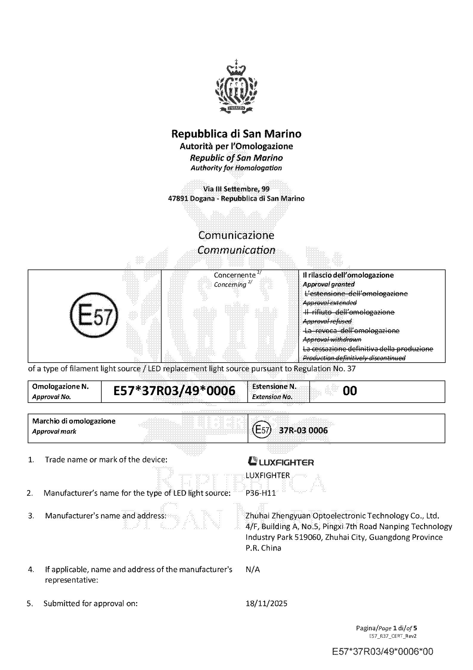 R37-P36 LED Scheinwerfer Detailansicht