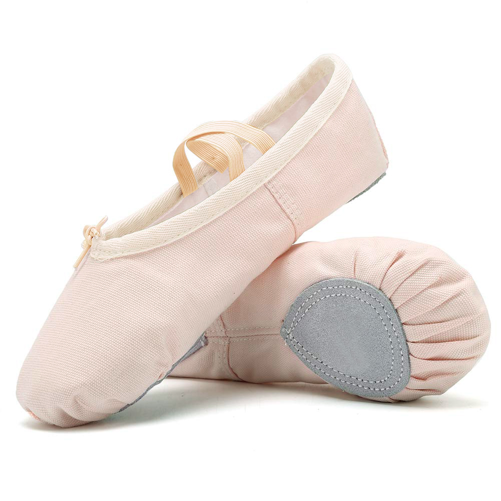 Kleinkind Madchen Kinder Leder Ballett Tanz Split Sole Slipper Schuhe Gymnastik Tanzschuhe Ballett Schuhe