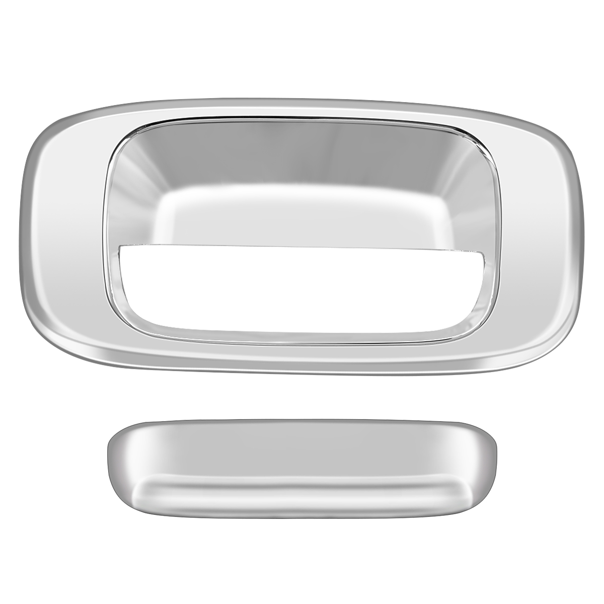 Sell For 1999-2006 Chevy Silverado / GMC Sierra Chrome 2 Door Handle Covers With PSKH In , For