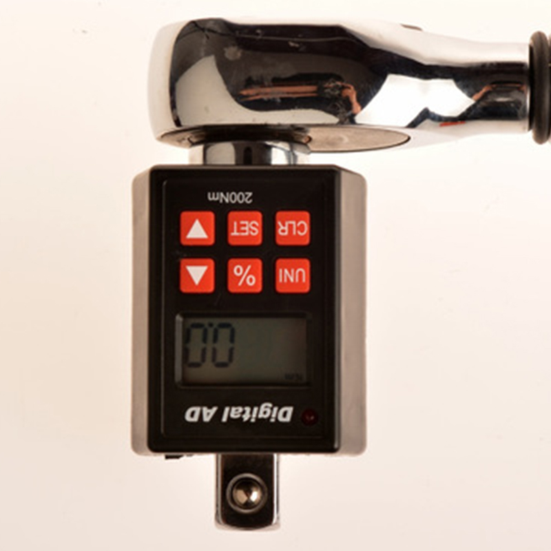 2200Nm Digital Display Torque Wrench 1/2" To 3/8" & 1/4" Drive Adapter