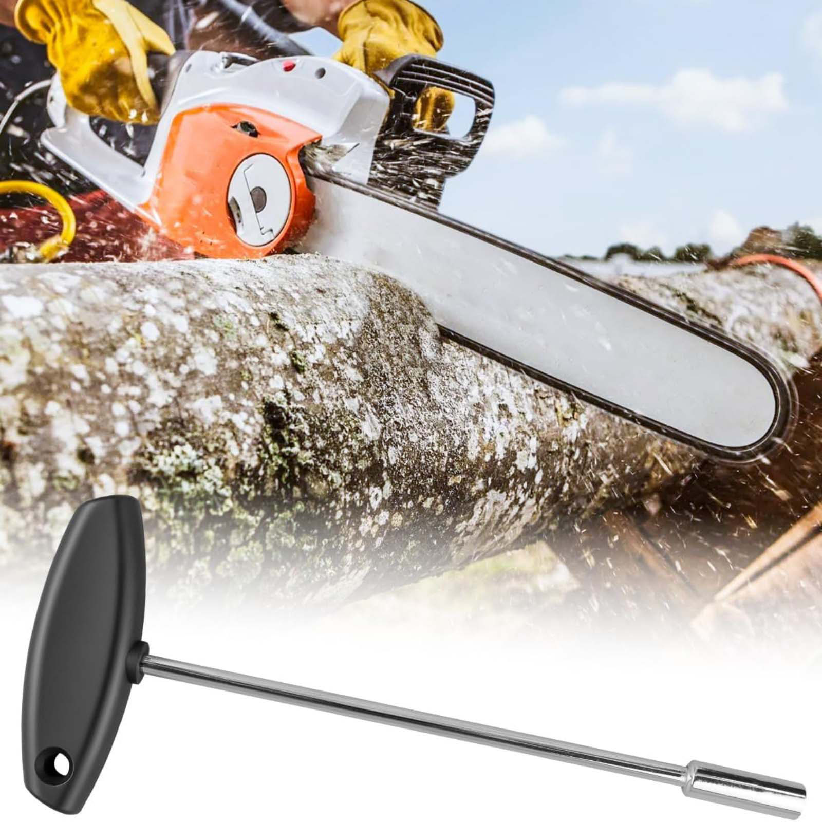 For Stihl 59108902420 T-Handle Socket Wrench Fit FS55 R2-MIX