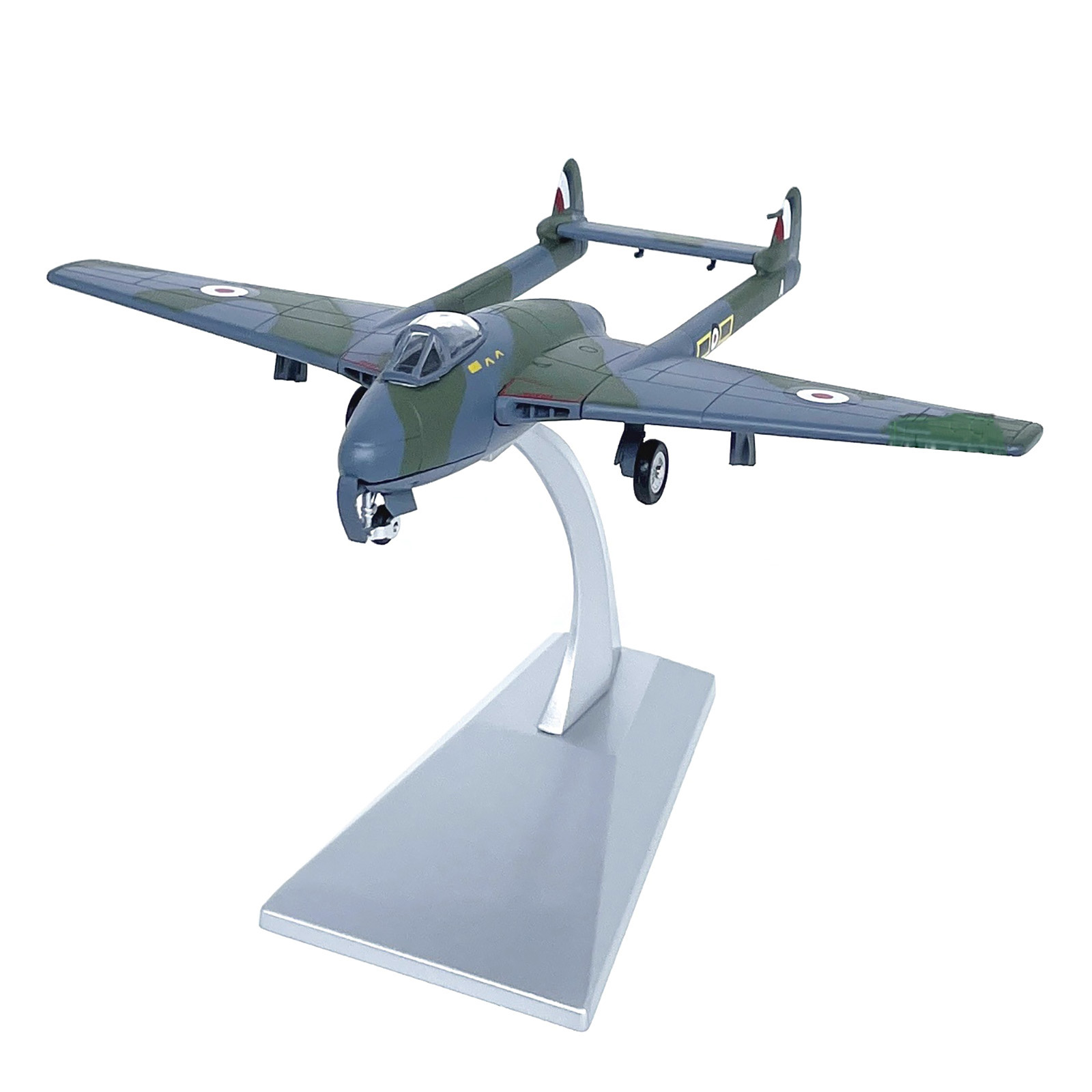 Diecast Alloy Fighter Aircraft Model RAF De Havilland D.H.100