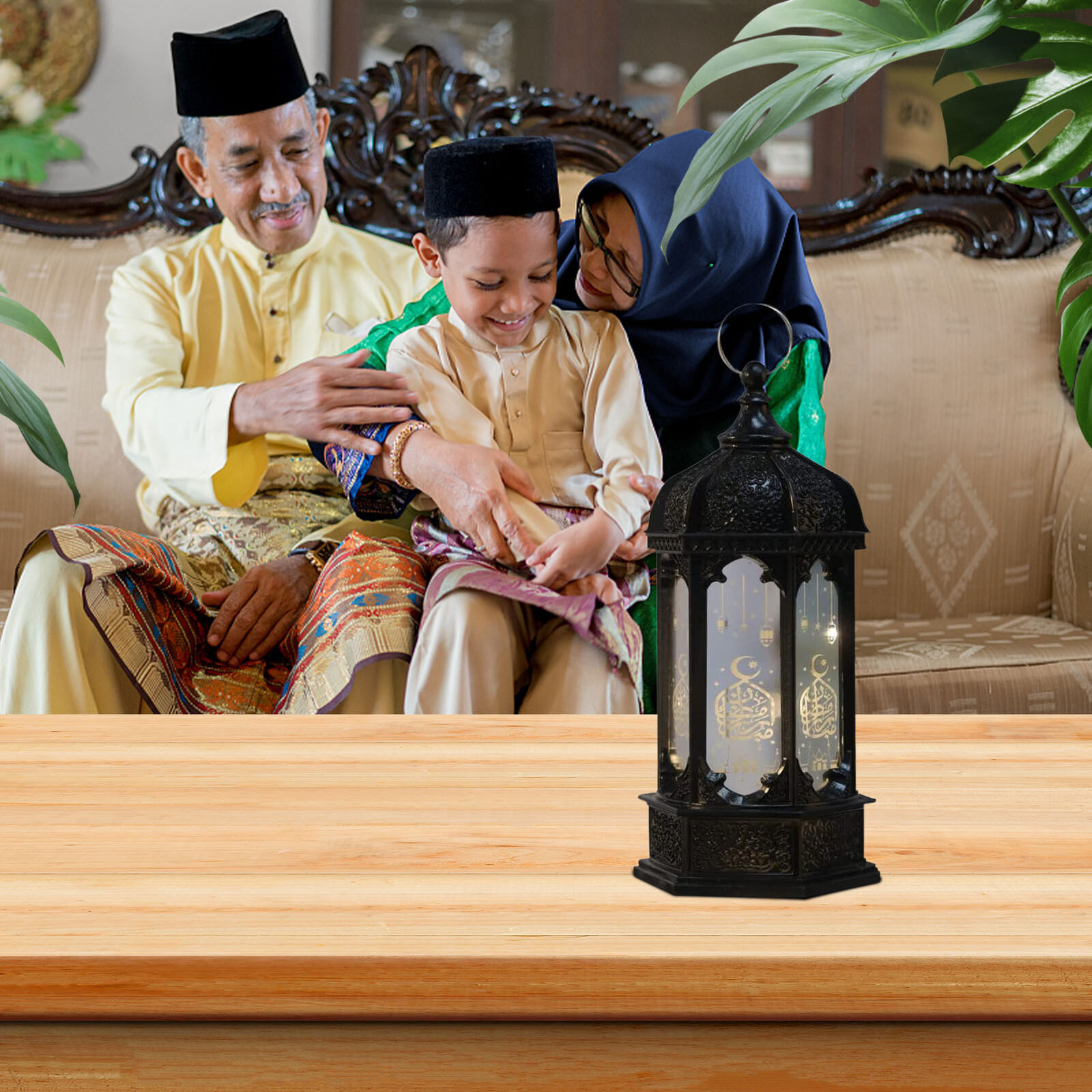 TDR- Thema : Eid Mubarak - LED' éclairage à LED du Festival du Ramadan -  Lumière de