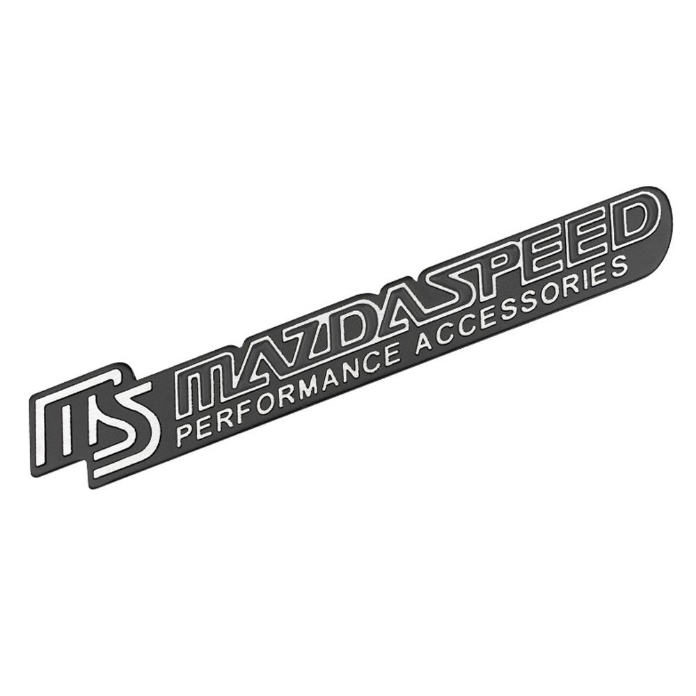 1 Pcs Auto Schriftzug Logo MAZDASPEED Emblem Aufkleber Badge Für