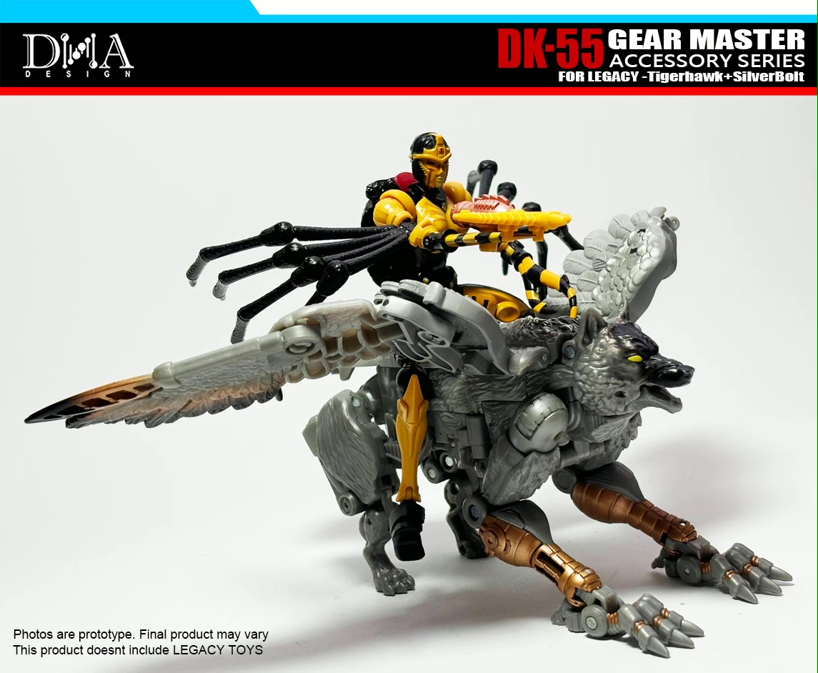 DNA DK-55 Upgrade Kit For Legacy United Silverbolt Tigerhawk DNA DK-55 Upgrade Kit For Legacy United Silverbolt Tigerhawk