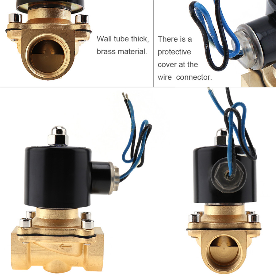 electric solenoid valve 12v water