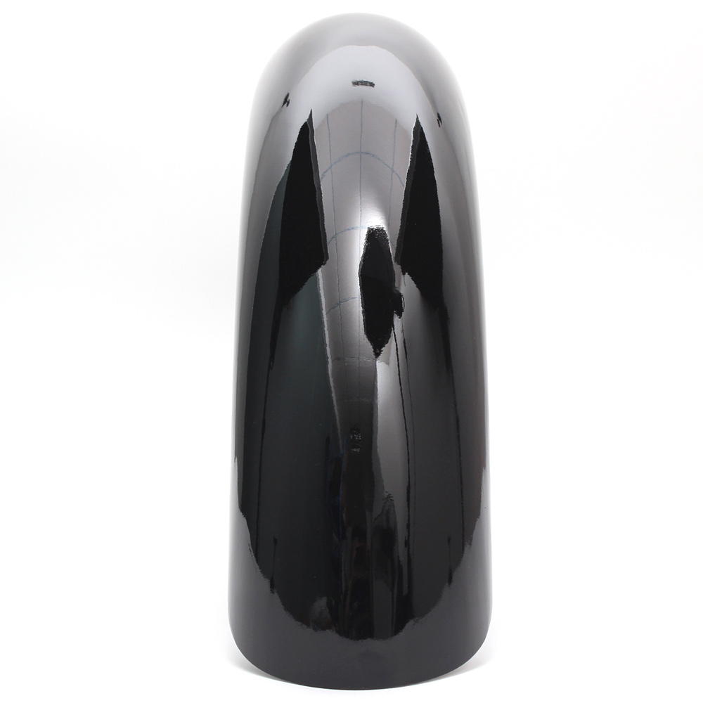 vivid black custom wrapped front fender