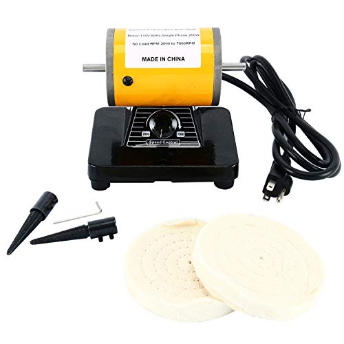 41/4" Bench Table Top Buffing Machine Polisher Buffer Smoothing Polishing Tool 615200906726 eBay