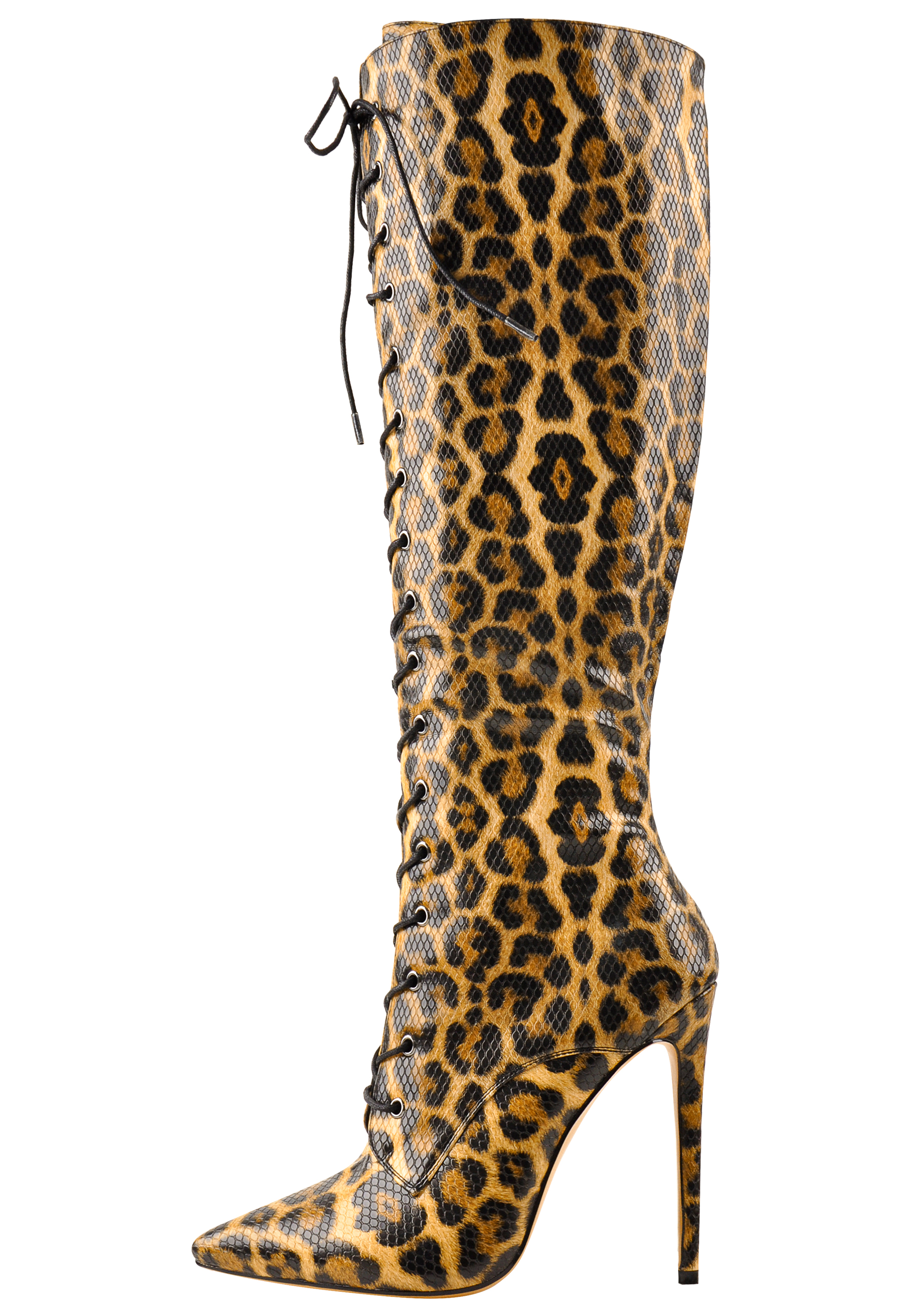 cheetah knee boots