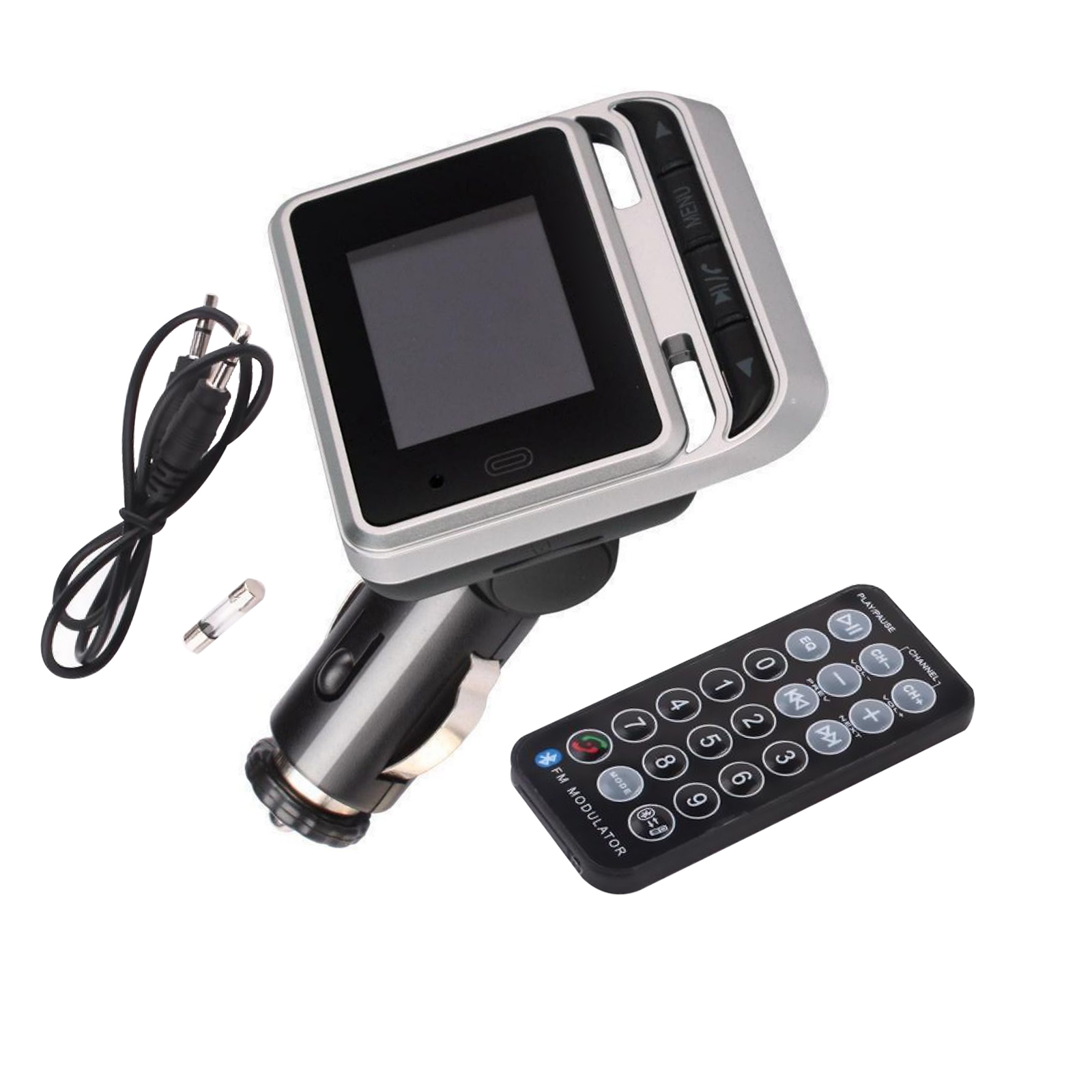 bluetooth to cigarette lighter New Car Bluetooth FM Radio Transmitter Cigarette Lighter Radio Music Adapter