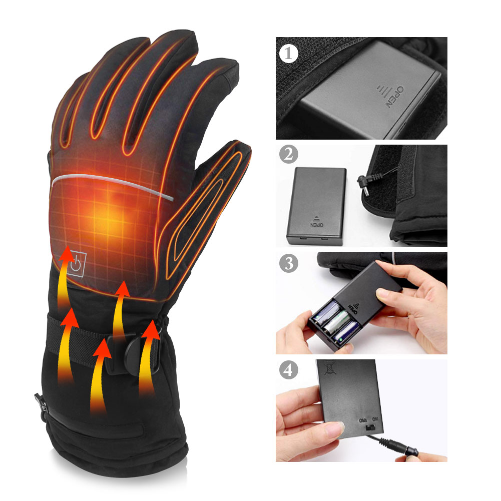 Charge Electric Battery Powered Touchscreen Winter Warm Heated Full