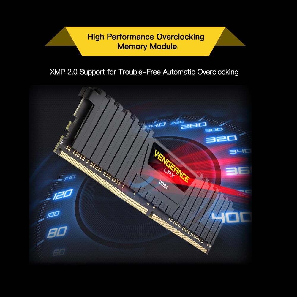 CORSAIR Vengeance LPX DDR4 8GB 16GB 32GB 3200 2666 2400 DIMM
