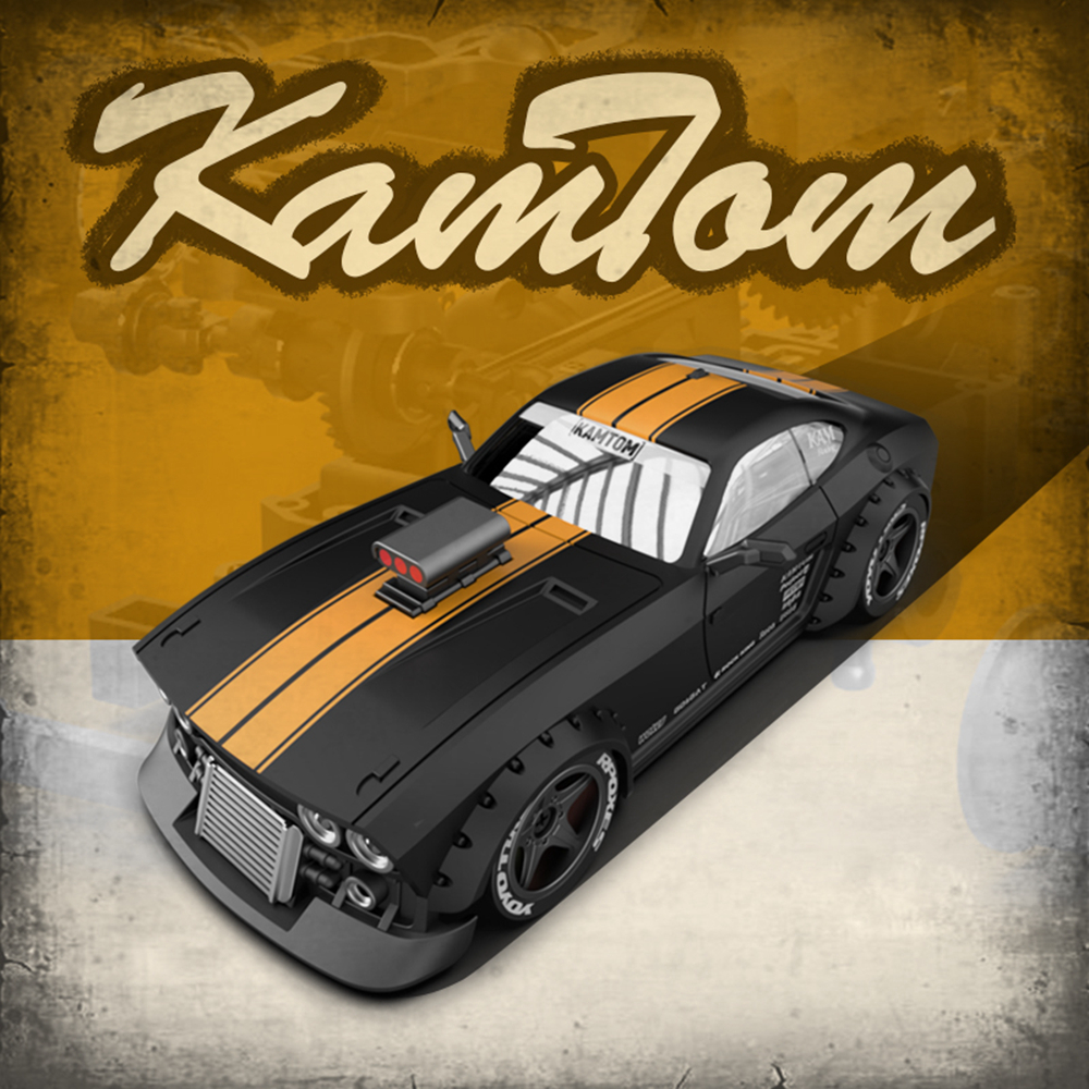 ＫＡＭＴＯＭ 1/32 Kamtom 1 :32 Scale RC Drift Car 4WD High Speed Racing Car