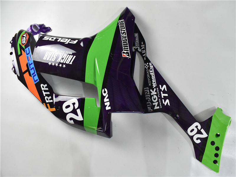 Injection Dark Purple Fairings Fit for Kawasaki NInja 2007