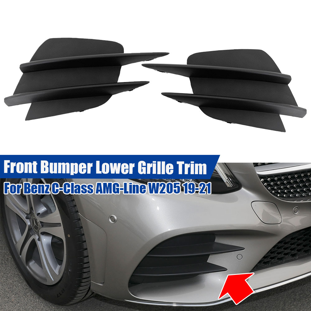 Chrome Mercedes Benz C Class W205 Amg Front Grill, For Replacement At