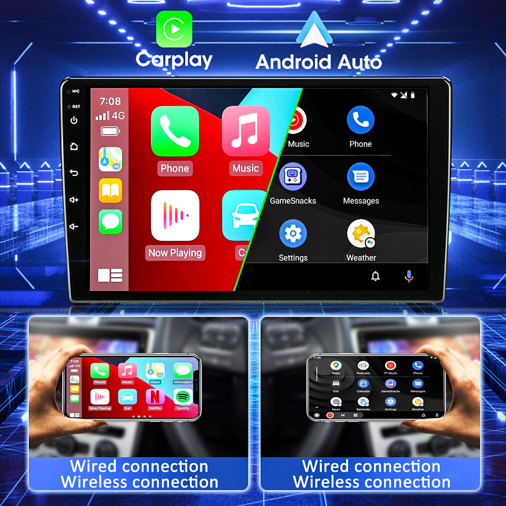 Apple - 【専用】 For Toyota Land Cruiser 2004-2009 9'' Apple Carplay Android