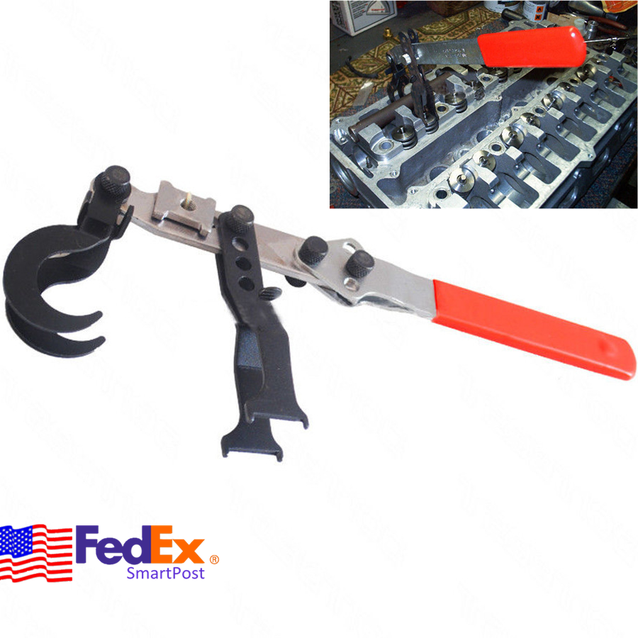 Car Engine Valve Spring Compressor Puller Tool Kit Pliers For