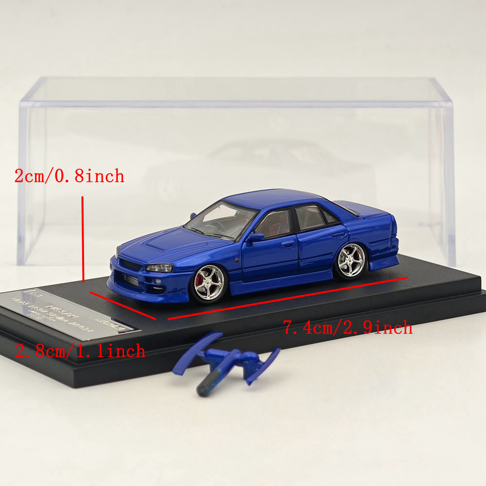 Mortal & OM 1/64 Nissan ER34 uras SKYLINE Diecast Toy Car