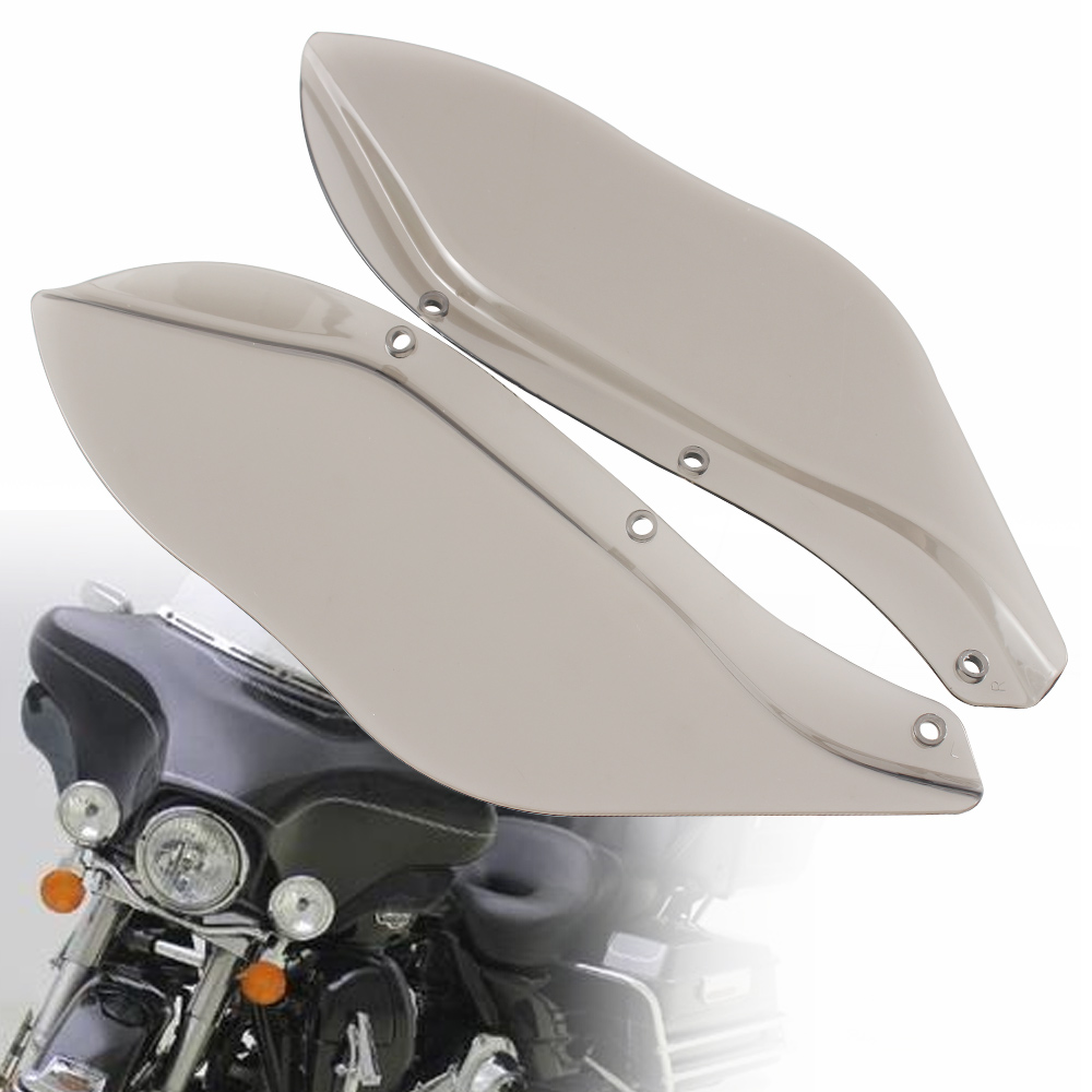 Side Wing Deflector Fairing Windshield for Harley Electra Street Glide 1996-2013