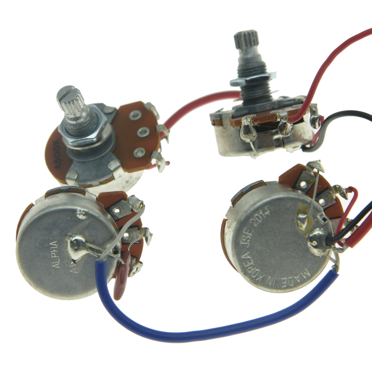 Original LP Guitar Pickup Wiring Harness w/ Alpha(JS) Pots for Epiphone