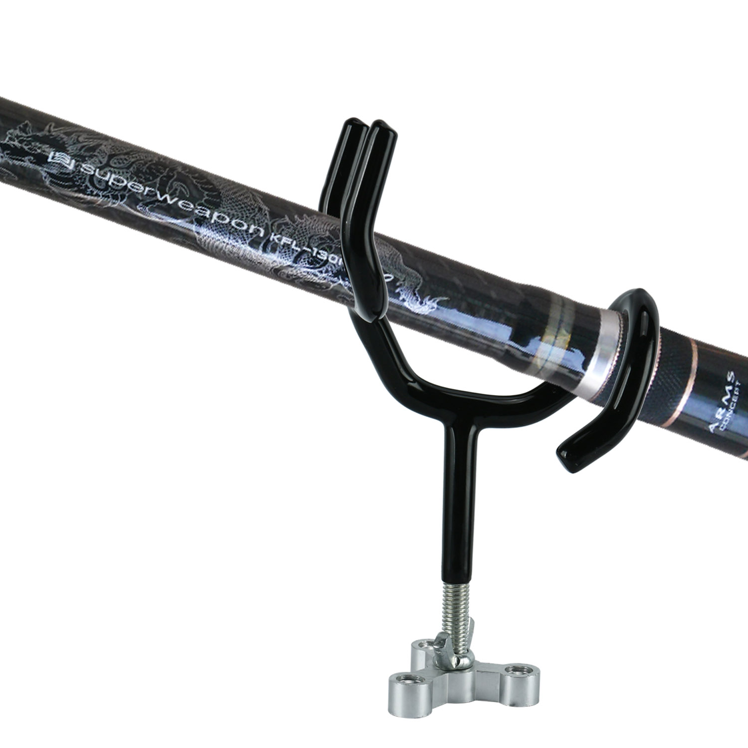 Marine Wire Rod Holder 4" Wire Form Rod Holder with 3/8Inch Stem One