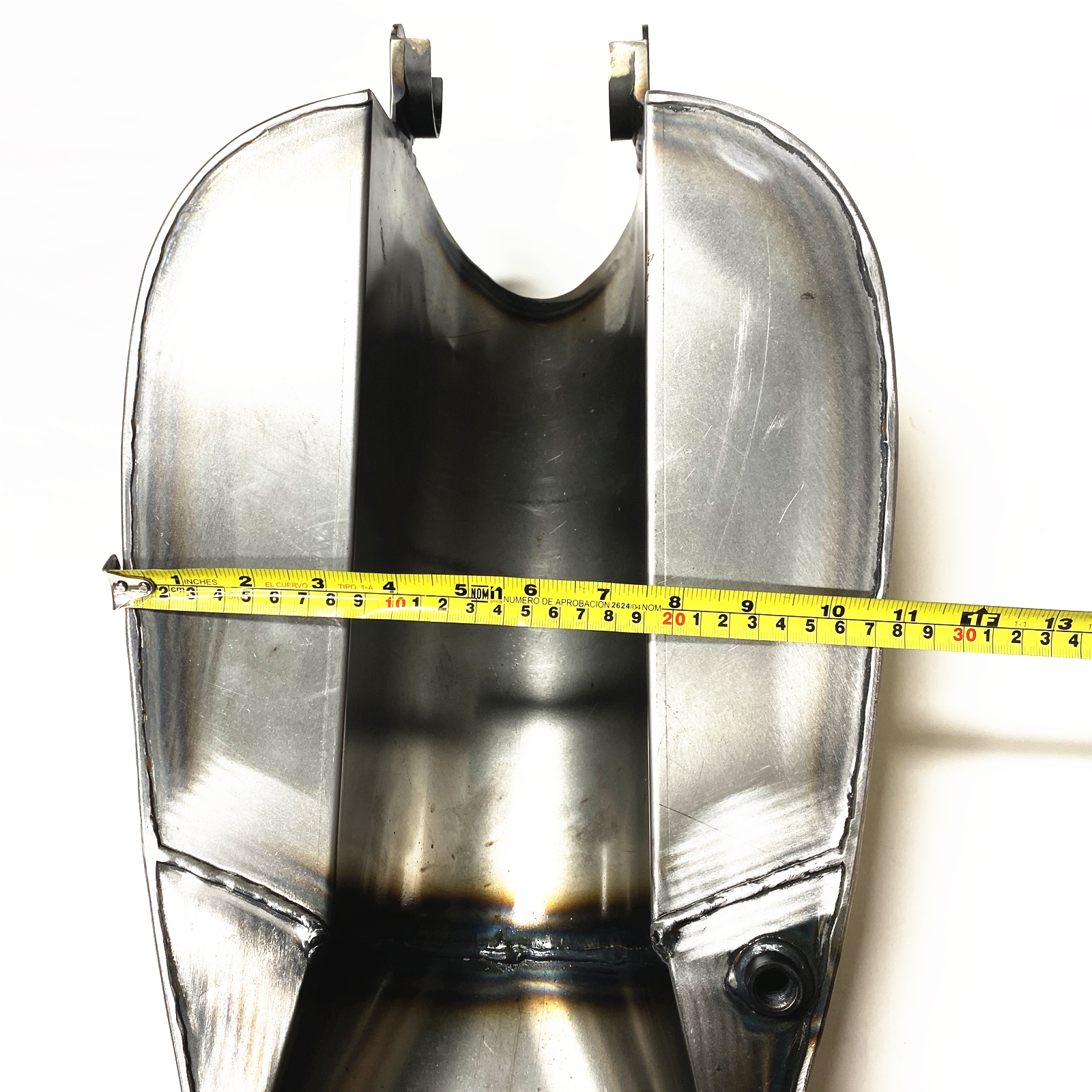 For Yamaha SR400/500 Motorcycle Petrol Gas Fuel Tank Silver