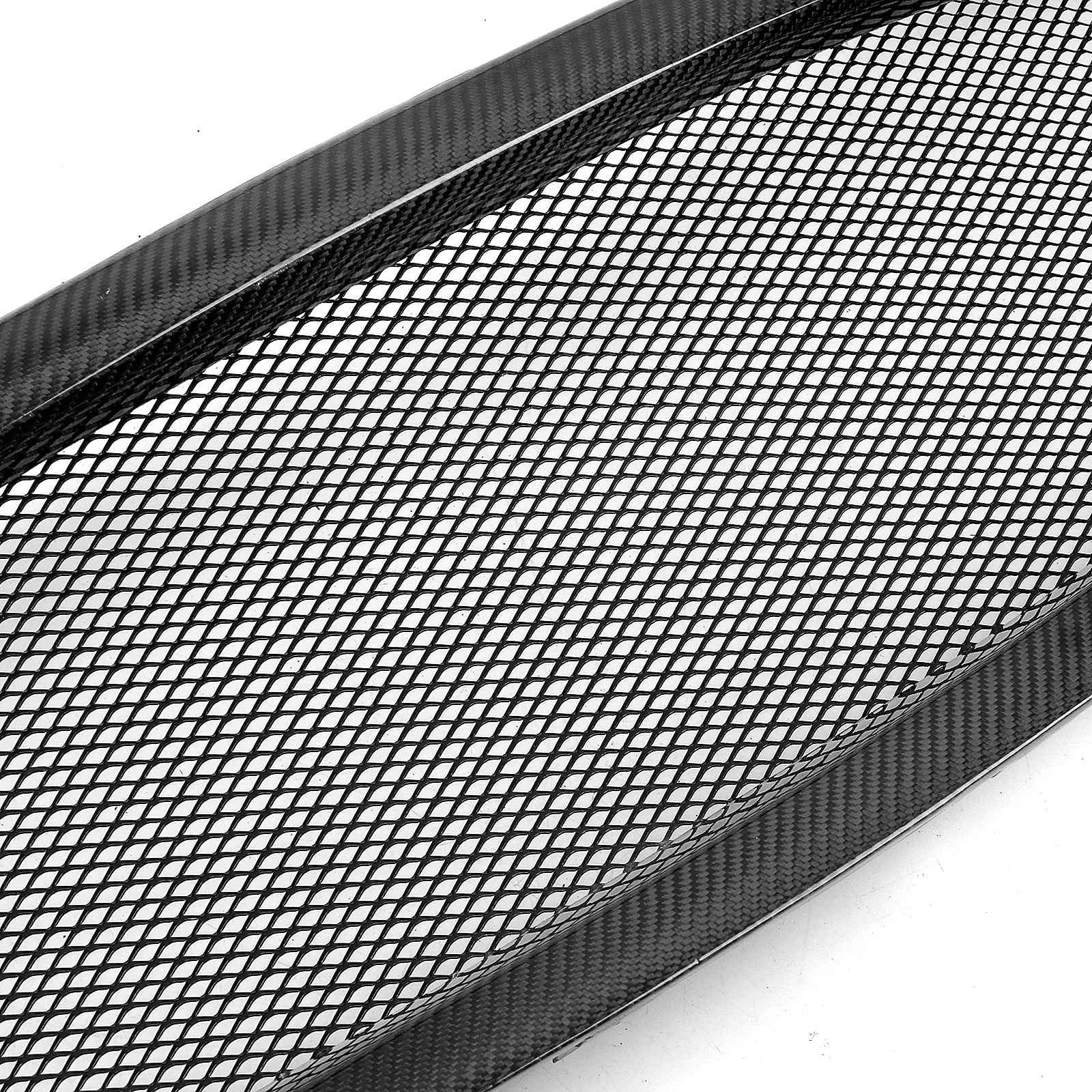 Carbon Fiber Car Front Bumper Grille Grill For Infiniti M35 M37