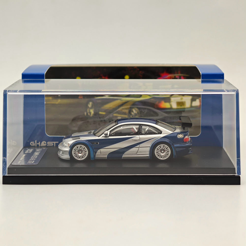 1/64 Ghost Player BMW M3 E46 GTR by DCM Diecast Model Car