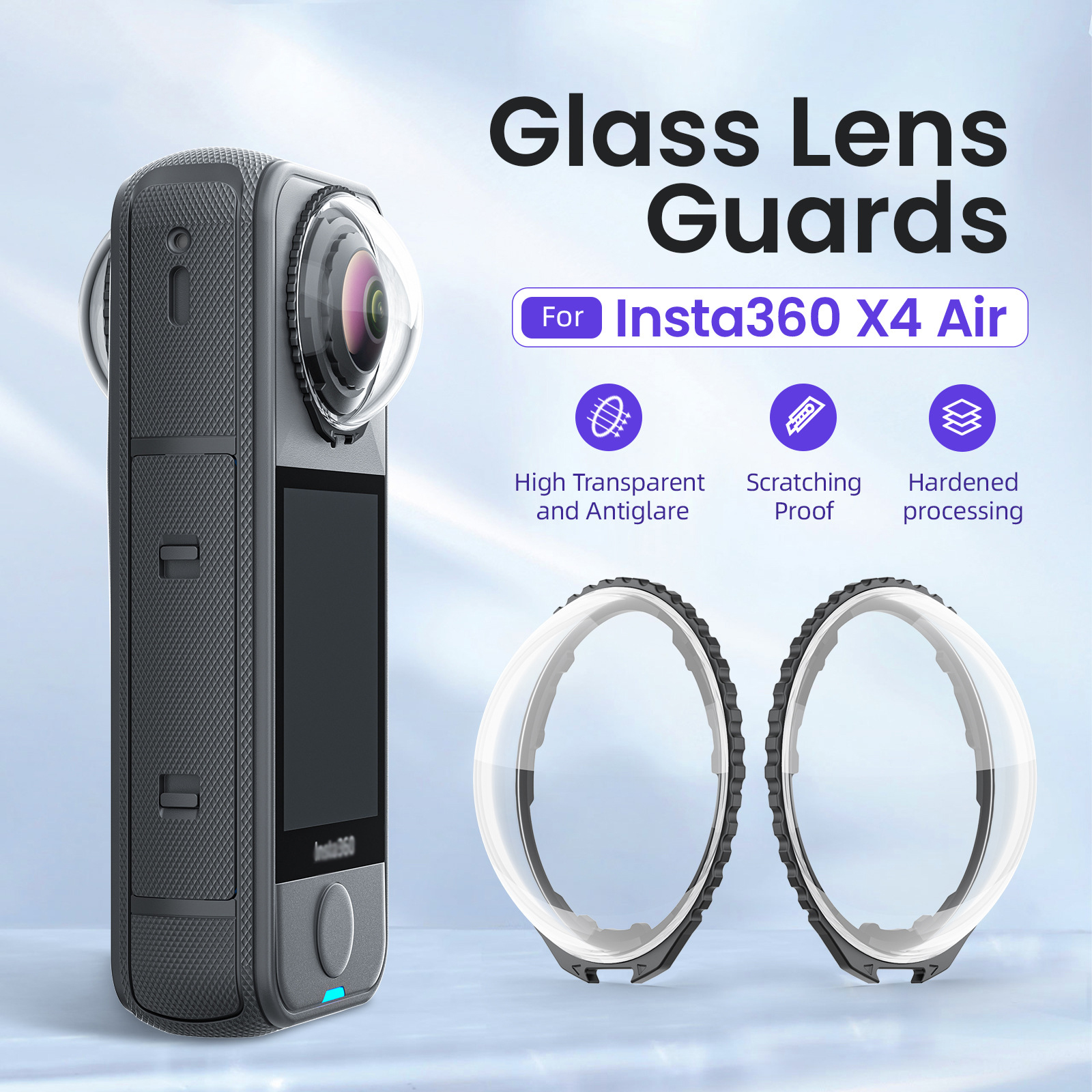 Insta360 X4 Standard Lens Guards