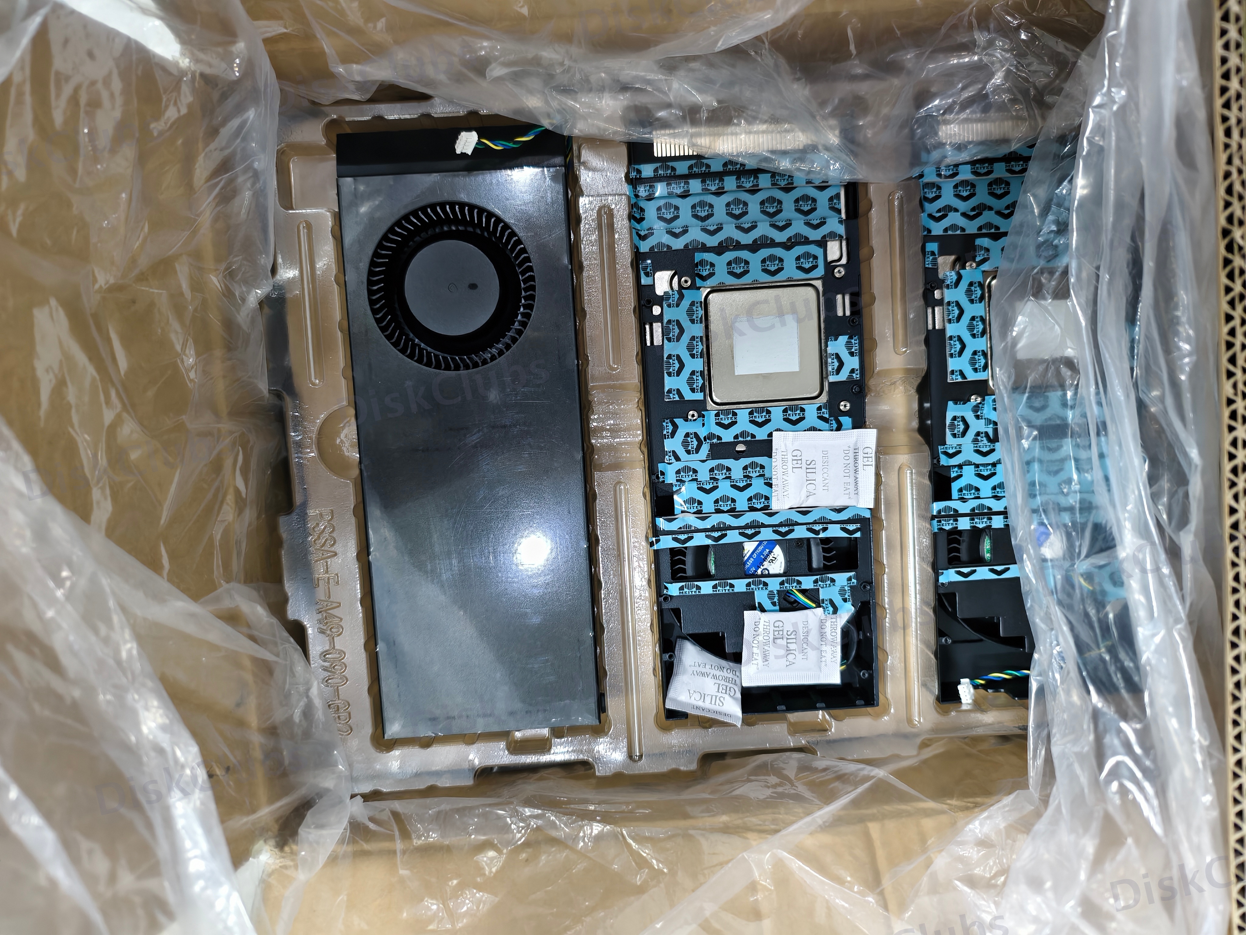 NVIDIA Geforce RTX 4090 48GB PCB + Heatsink + Screws Set For Parts
