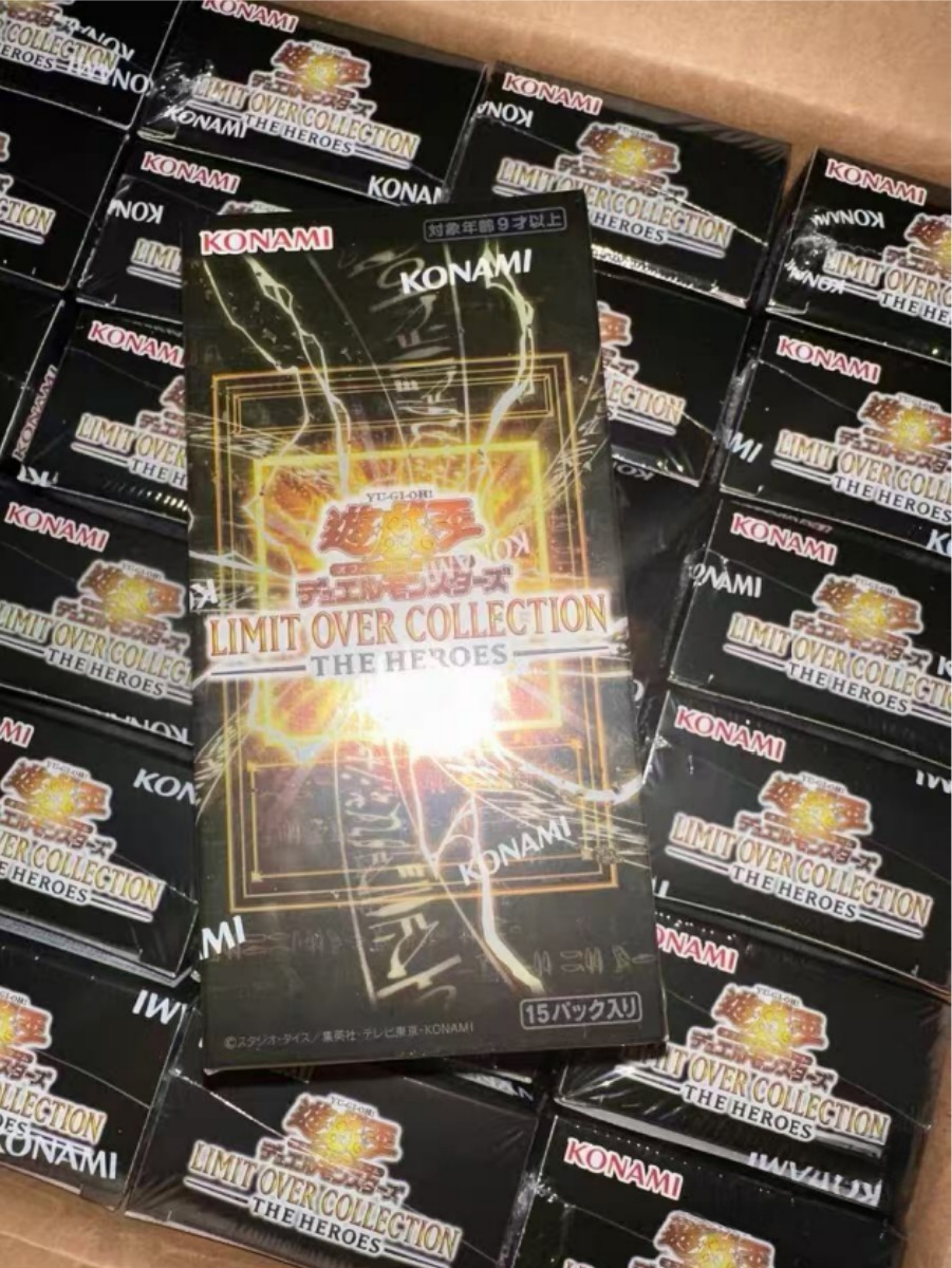 【新品・未開封】LIMIT OVER COLLECTION 1BOX YuGiOh LIMIT OVER COLLECTION THE HEROES One Box KONAMI 2026 [Asia